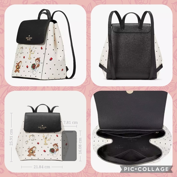 KATE SPADE Beauty & the Beast Flap Backpack - Picture 2 of 7
